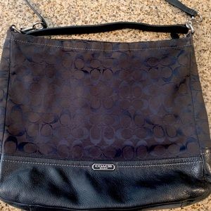 Large Black Coach Purse
